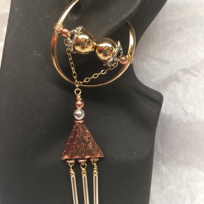 Copper/sterling/gold-filled