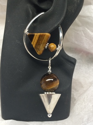 Tiger Eye with Cone Drop