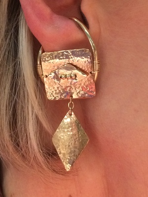 Hammered Gold-filled