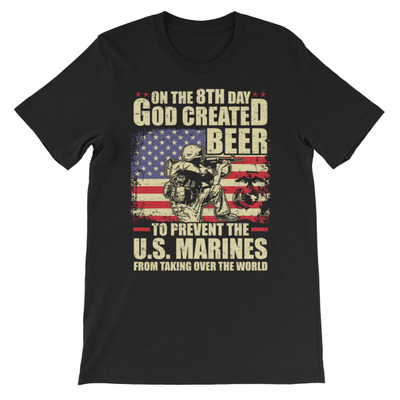 God created beer (u.s. marines)