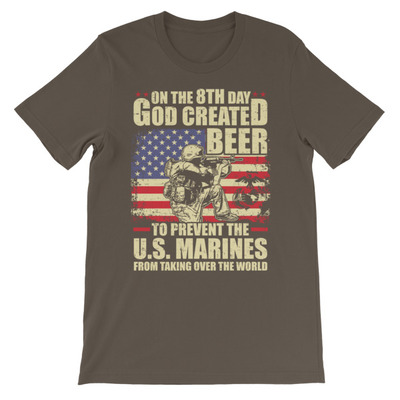 God created beer (u.s. marines)