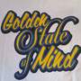 Golden State Script White Tee -1