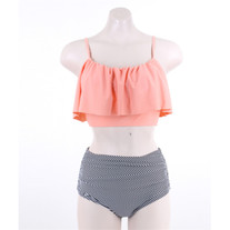 Made For Summer High Waist Swim Suit - Thumbnail 1