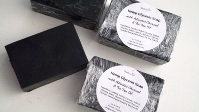 Charcoal Hemp & Tea Tree Glycerin Soap