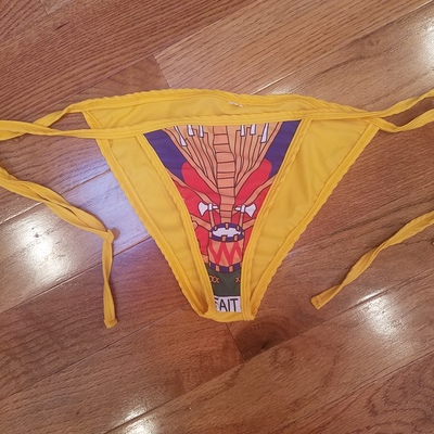 Mustard coa bikini bottom