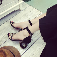 2017 New Fashion Women's High Heels Pumps Sexy Bride Sandals - Thumbnail 1