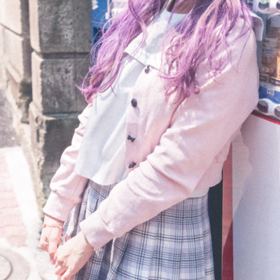 Pink babydoll cardigan by rosemarie seoir - Thumbnail 4