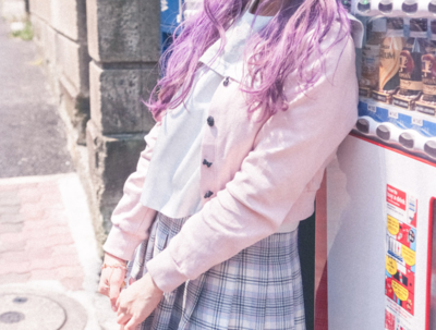 Pink Babydoll Cardigan by RoseMarie seoir