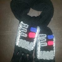 Darth Vader inspired scarf - Thumbnail 1