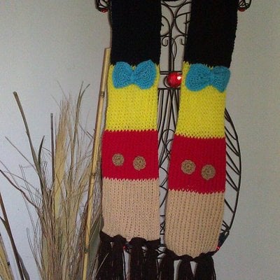 Pinocchio inspired scarf 