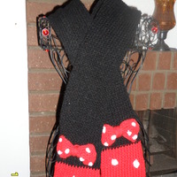 Minnie Mouse inspired scarf  - Thumbnail 2