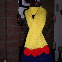Snow white inspired scarf - Thumbnail 2