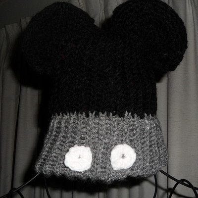 Steamboat willie inspired beanie