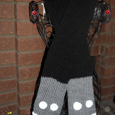 Steamboat willie inspired scarf