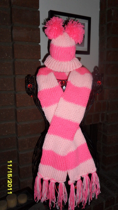 Cheshire Cat inspired scarf