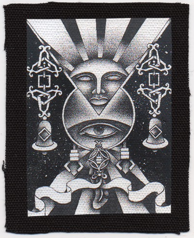 "Purification Bells" hemp fabric patch
