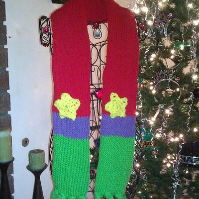 Little mermaid inspired scarf 