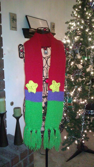 Little Mermaid inspired scarf 