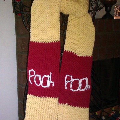 Winnie the pooh inspired scarf - Thumbnail 4