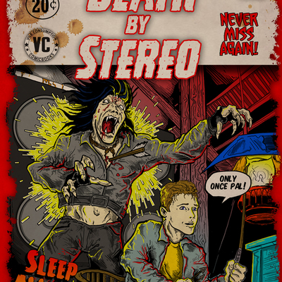 Death by stereo! lost boys 13x19 print