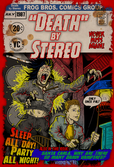 Death by Stereo! LOST BOYS 13x19 Print