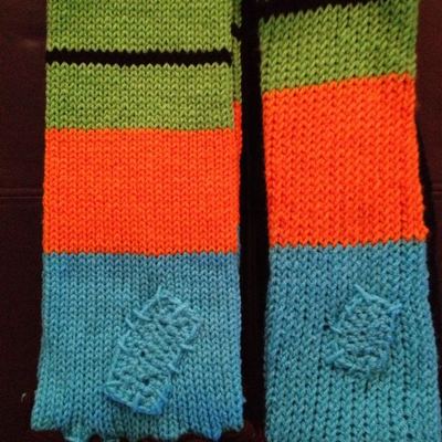 Lagre goofy inspired scarf - Thumbnail 5