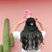 Harajuku Embroidered Panther Sun Cap Baseball Cap - Thumbnail 4