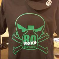 80 Proof Ent. Logo vinyl print Snap Back  - Thumbnail 4