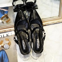 Pointed Toe High Heels 2017 New Summer Shoes Woman Casual Sexy Gladiator Sandals Elegant Pumps With Metal - Thumbnail 3