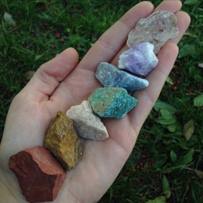 Best-selling chakra stone set