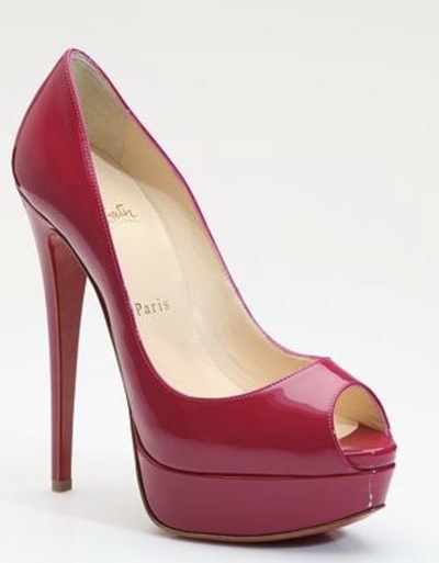 Christian louboutin lady peep 40