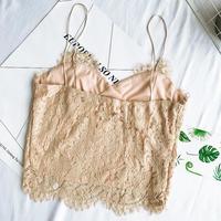 Sexy Lace Cami Tank Top - Thumbnail 3