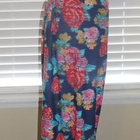 Printed Palazzo Pants w/matching Bralette - Thumbnail 1