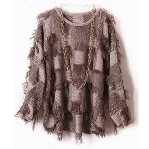 Ultra Posh - The Fringed Sweater - Thumbnail 2