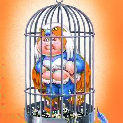 Para kate / caged paige scope final art - disasters of the universe series 2 2017 - Thumbnail 4