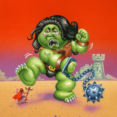 Mega tory / giant wyatt final art - disasters of the universe series 3 2017 - Thumbnail 2