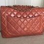 Chanel Red Jumbo Flap Bag-3
