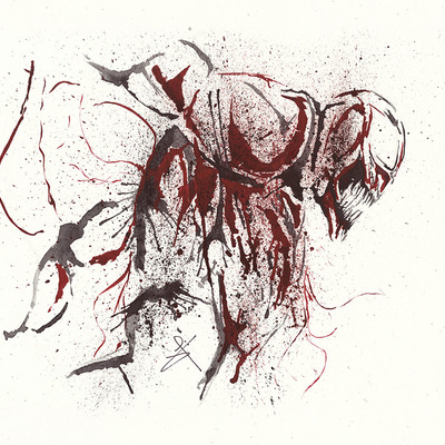 Carnage - splatter print