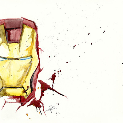 Iron man - print