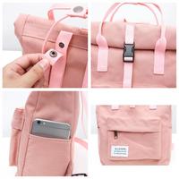 Harajuku College Canvas Backpack - Thumbnail 3