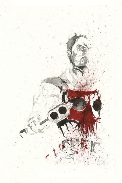 Punisher Red - Print