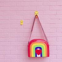 Harajuku Rainbow Heart Shoulder Bag - Thumbnail 2