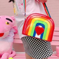 Harajuku Rainbow Heart Shoulder Bag - Thumbnail 3