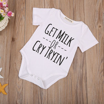Get Milk Or Cry Tryin' Onesie
