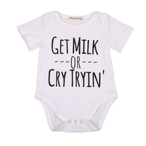 Get Milk Or Cry Tryin' Onesie - Thumbnail 1