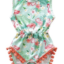 Mint her up romper