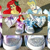 Custom Disney Princess Converse - Thumbnail 1