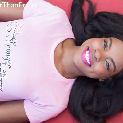 Women's stronger than pretty short sleeve t-shirt