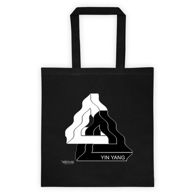 Yin yang- cottontote bag