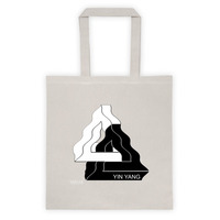 YIN YANG- CottonTote bag - Thumbnail 1